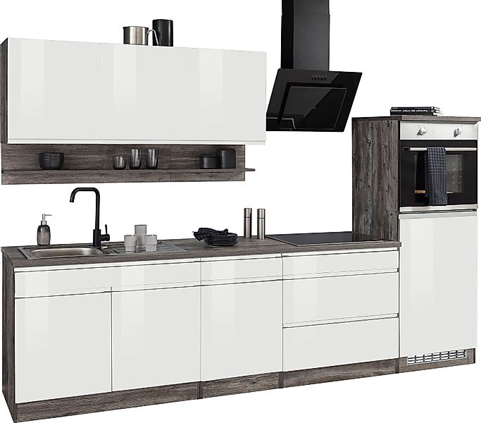 KOCHSTATION Küchenzeile KS-Virginia, Breite 290 cm, günstig online kaufen