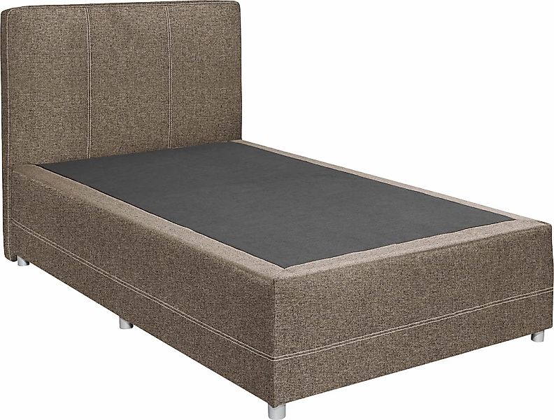 ED EXCITING DESIGN Boxspringbett "Luanda", wahlweise mit Matratze und Toppe günstig online kaufen