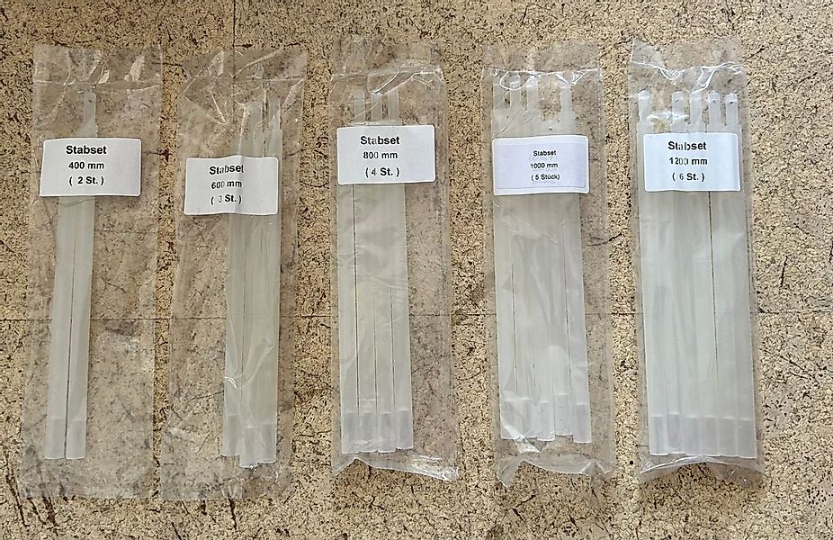 Nesbel - Spüren Sie die Reinheit? Raffrollo Zubehör, Beschwerungsstab Set K günstig online kaufen