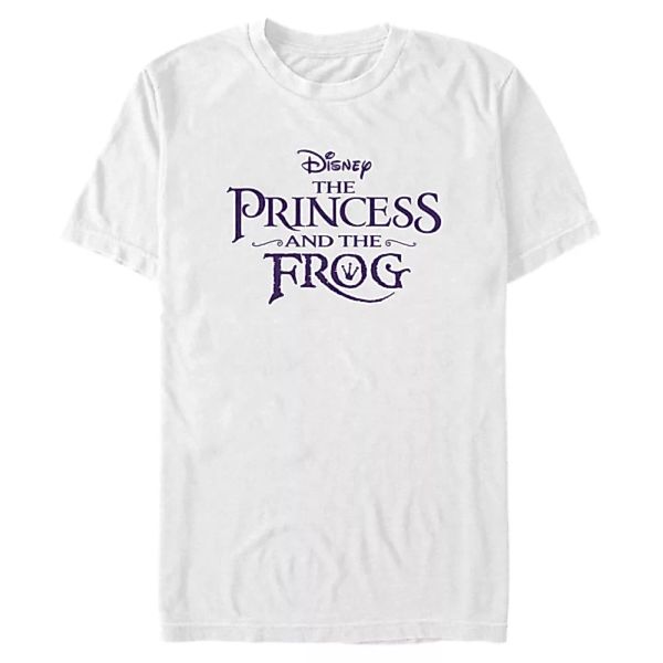 Disney - Küss den Frosch - Text Princess Frog Logo - Männer T-Shirt günstig online kaufen