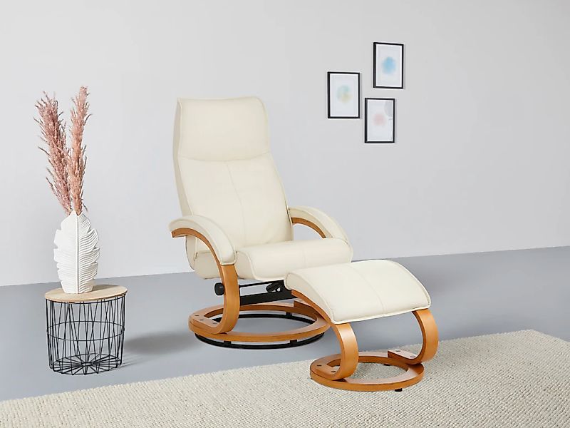 Home affaire Relaxsessel "Paris, TV-Sessel mit Hocker und manueller Liegefu günstig online kaufen