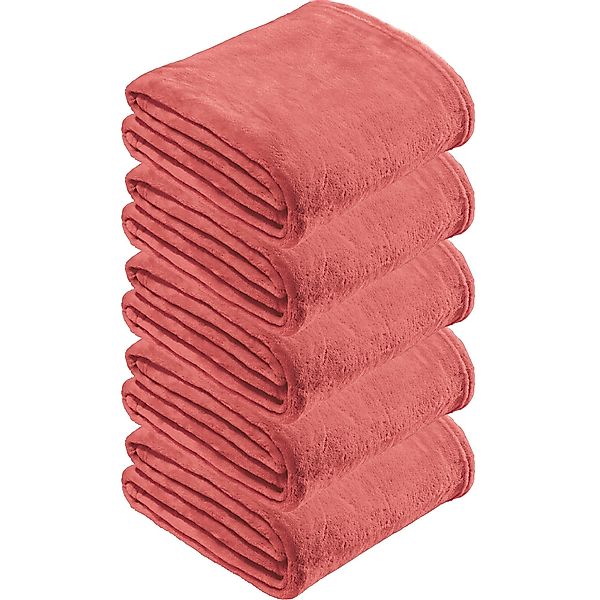 Wohndecke Fleece Wohndecke 5er-Pack "Amarillo", REDBEST, günstig online kaufen