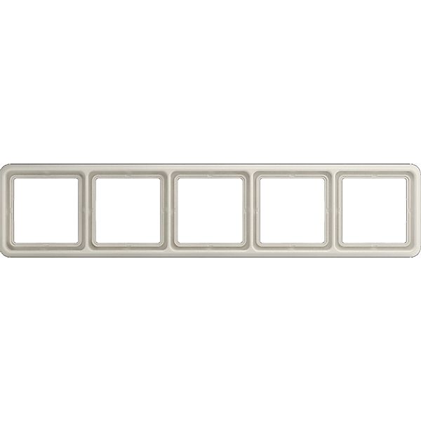 Jung Rahmen 5-fach ws waage/senkrecht CD 585 W - CD585W günstig online kaufen