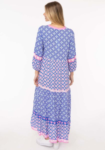 Zwillingsherz Maxikleid ""Dreams"" Ohne Taschen mit Mustermix, Knopfleiste günstig online kaufen