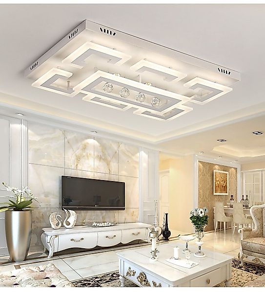 Eurohandisplay LED Deckenleuchte LED Deckenleuchte mit Fernbedienung Lichtf günstig online kaufen