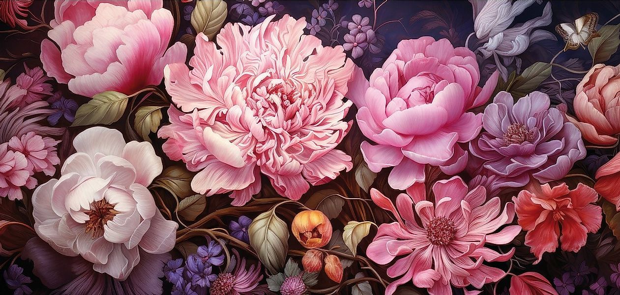 Bönninghoff Leinwandbild, Blumen, Blumenbilder, Natur, Pflanzen, Pflanzenbi günstig online kaufen