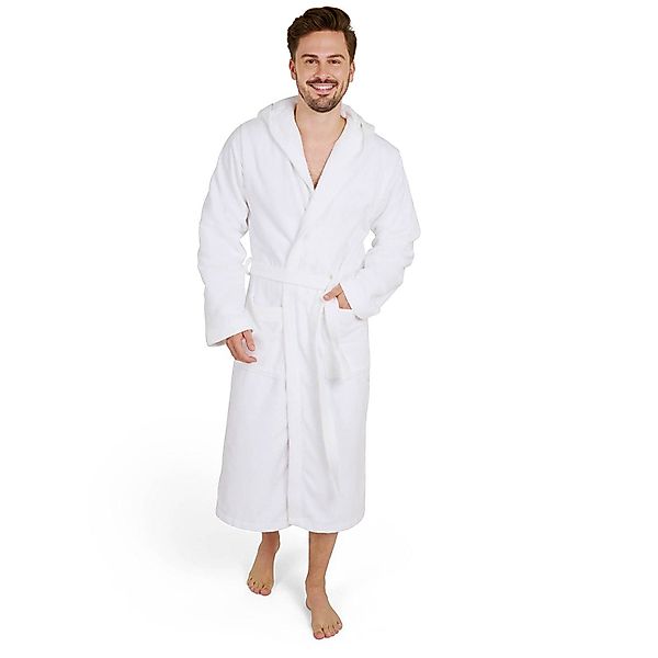 Blumtal Bademantel Herren, Baumwolle, mit gefütterter günstig online kaufen