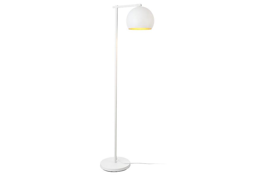 lux.pro Stehlampe, ohne Leuchtmittel, »Skiptvet« 1 x E27 Metall 156 cm Weiß günstig online kaufen