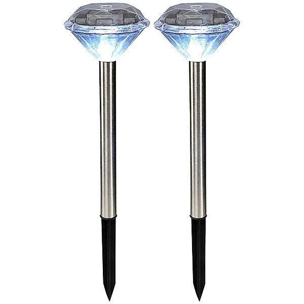 etc-shop LED Solarleuchte, LED-Leuchtmittel fest verbaut, günstig online kaufen