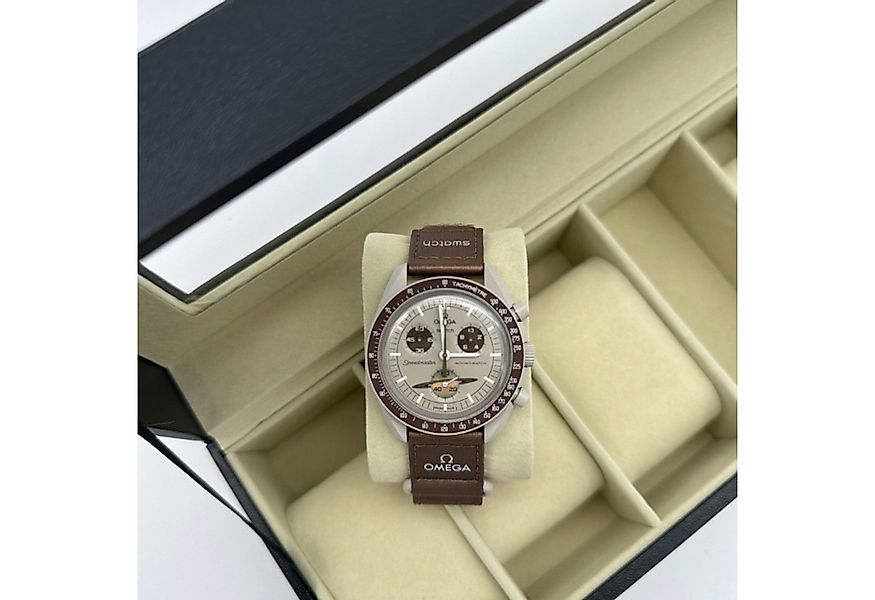 Swatch Chronograph Swatch x Omega Bioceramic Moonswatch Mission to Saturn M günstig online kaufen