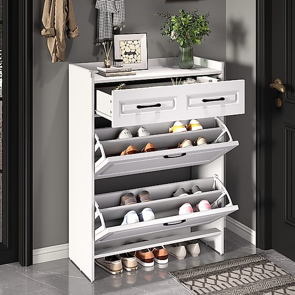 OKWISH Schuhschrank Schuhregal (Schuhkommode, 1-St., 80*34*107.5cm) günstig online kaufen