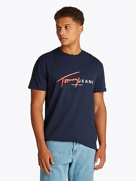 Tommy Jeans Kurzarmshirt TJM REG SIGNTR günstig online kaufen