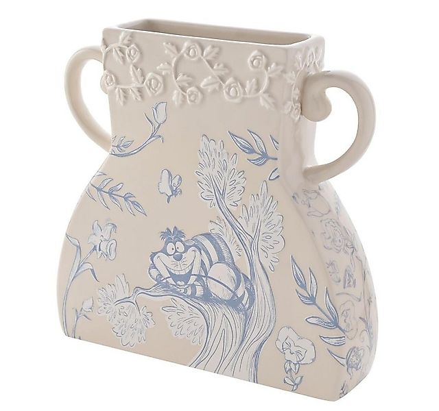 Disney Dekovase Alice im Wunderland designer Grinsekatze Vase Blumenvase günstig online kaufen