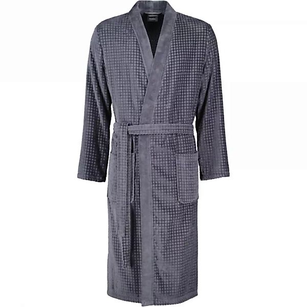 Cawö Herren Bademantel Kimono 3714 - Farbe: anthrazit - 774 - XL günstig online kaufen