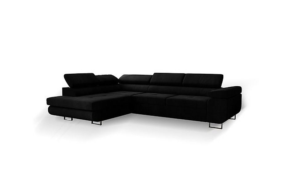 Goldstoff Ecksofa Designercouch mit Schlaffunktion, multifunktionale Couch günstig online kaufen