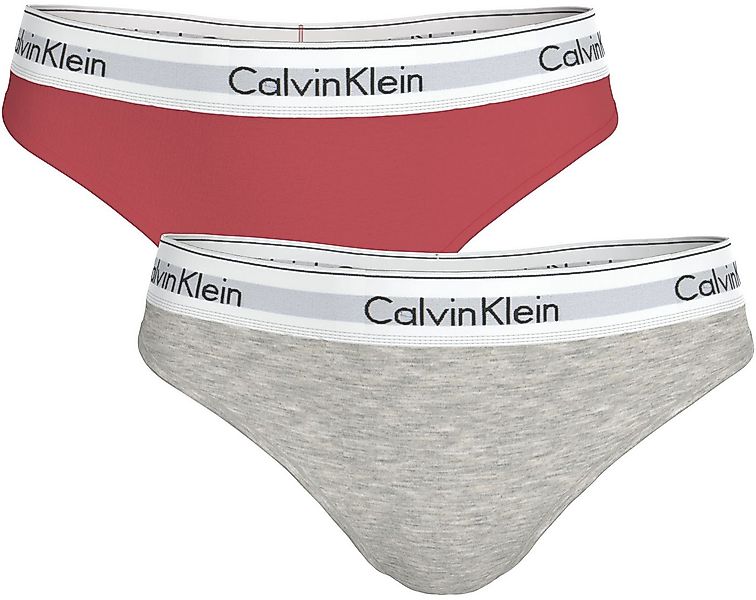 Calvin Klein Underwear Tanga THONG 2PK (Packung, 2er-Pack) Körpernahe Passf günstig online kaufen