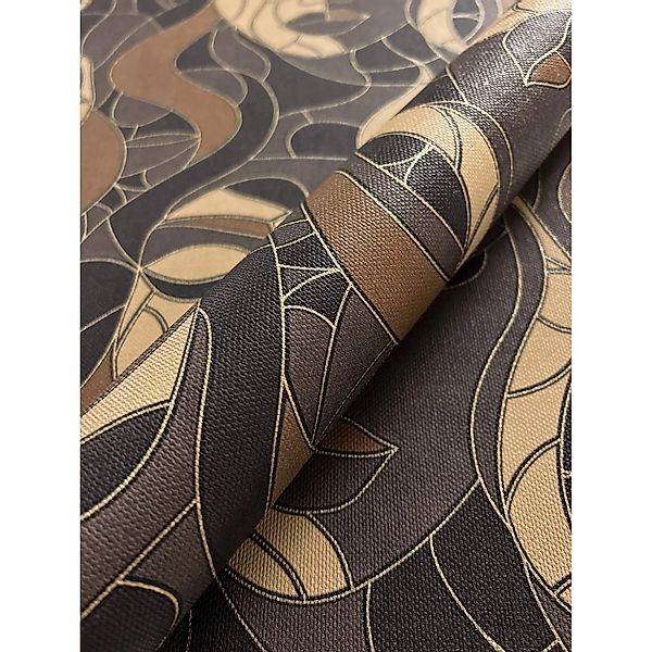 Newroom Vinyltapete Cassara Taupe Gesicht Modern FSC® günstig online kaufen