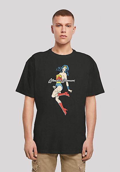 F4NT4STIC T-Shirt "Wonder Woman Jump" Print günstig online kaufen