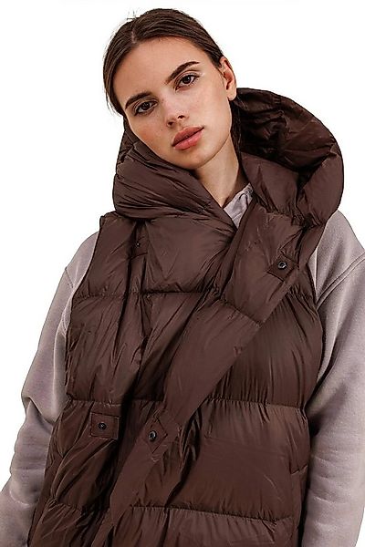 JNBY Daunenweste JNBY Damen lange Daunenweste mit Kapuze Herbst/Winterweste günstig online kaufen
