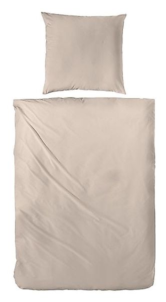 135x200 Satin-Bettwäsche MAKO-SATIN Taupe 243500-735 günstig online kaufen