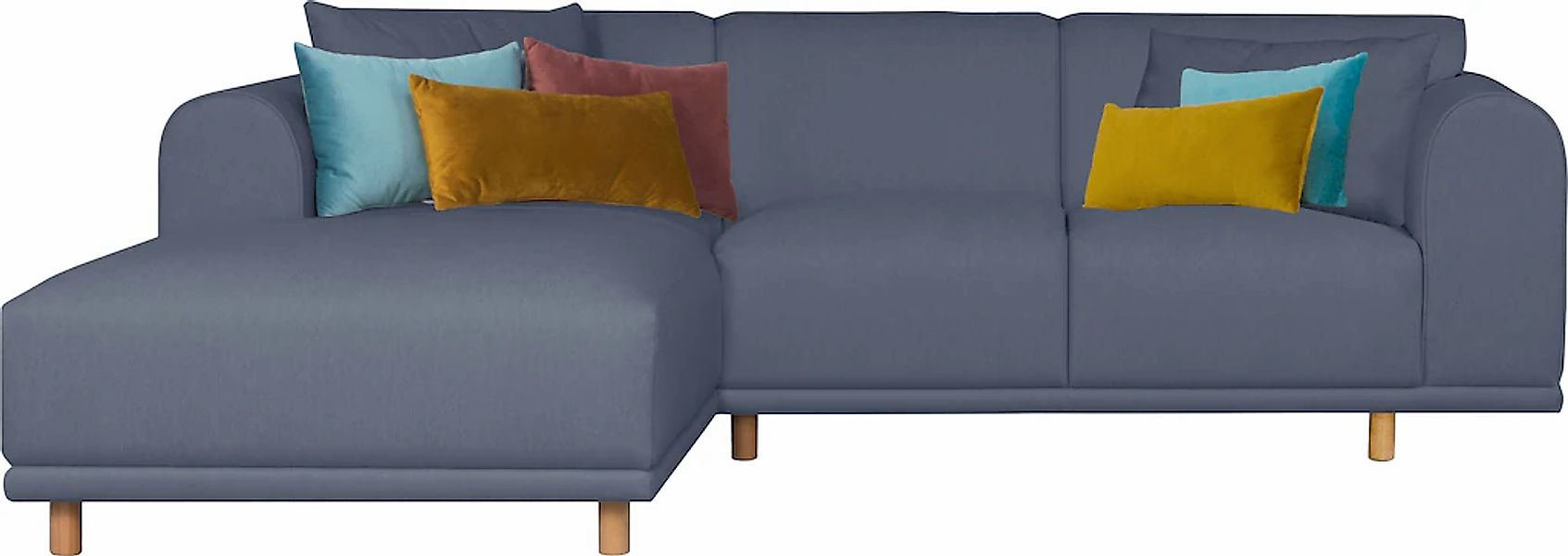 OTTO home Ecksofa "Maroon L-Form" in skandinavischem Design, mit losen Kiss günstig online kaufen