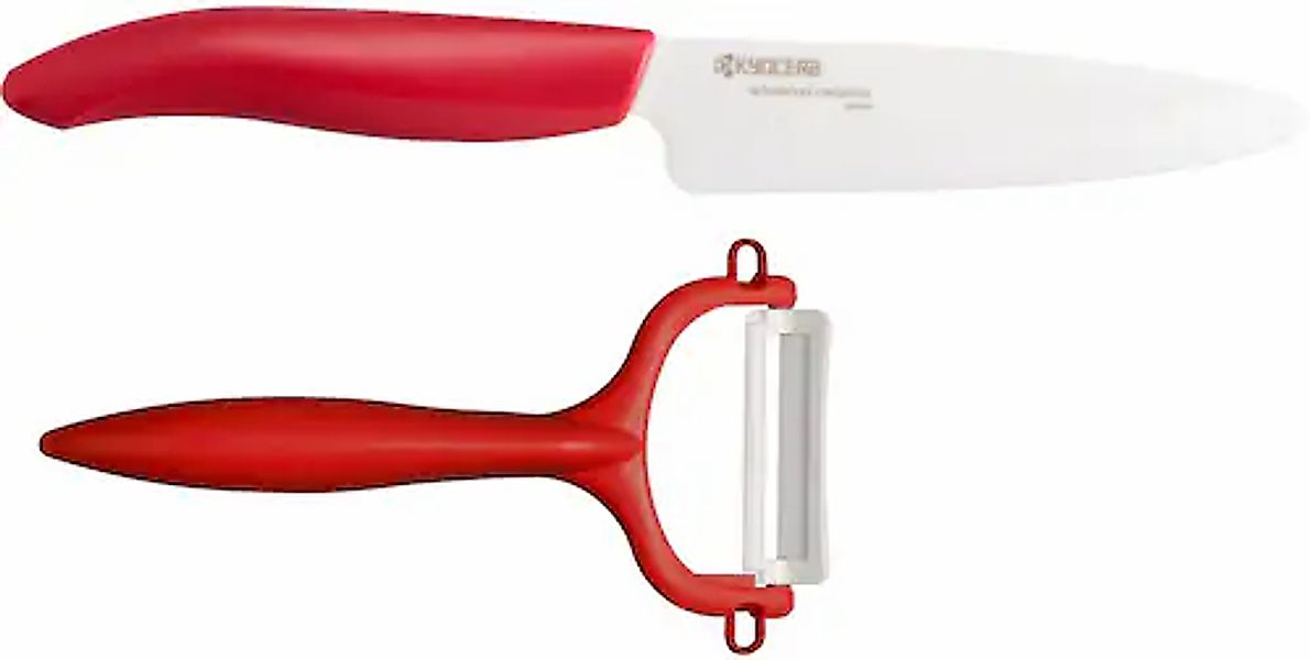 KYOCERA Messer-Set »GEN«, (Set, 2 tlg.), scharfe Hochleistungskeramik-Kling günstig online kaufen