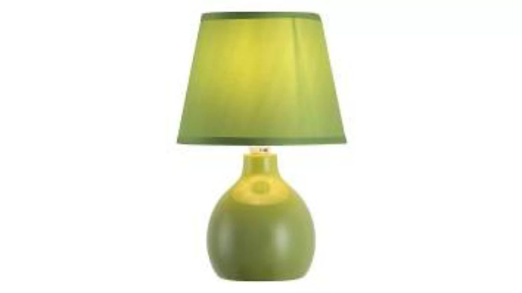 Grüne Tischlampe Retro Schalter Stoff E14 blendarm günstig online kaufen