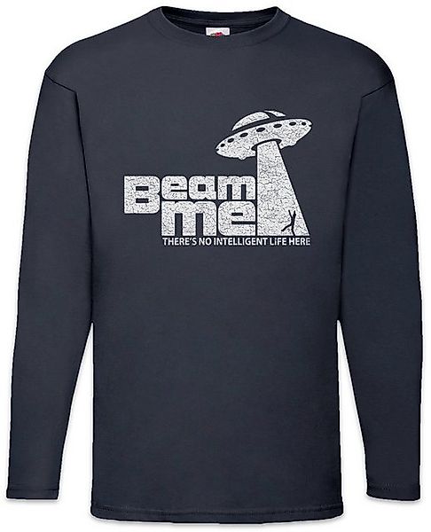 Urban Backwoods Langarmshirt UFO Beam Me Langarm T-Shirt Gamer Gaming Games günstig online kaufen