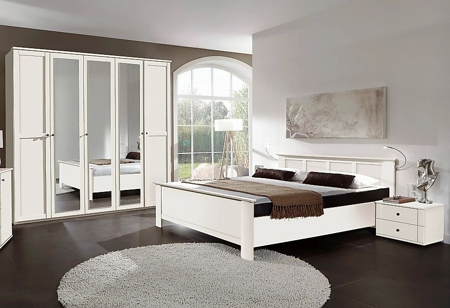 Wimex Schlafzimmer-Set "Chalet", (Set, 4 tlg.), mit dekorativen Aufleistung günstig online kaufen