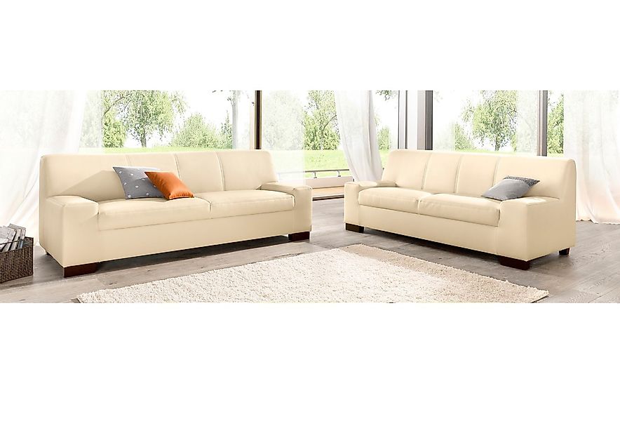 DOMO collection Polstergarnitur »Norma«, (Set, 2 tlg.), bestehend aus je ei günstig online kaufen