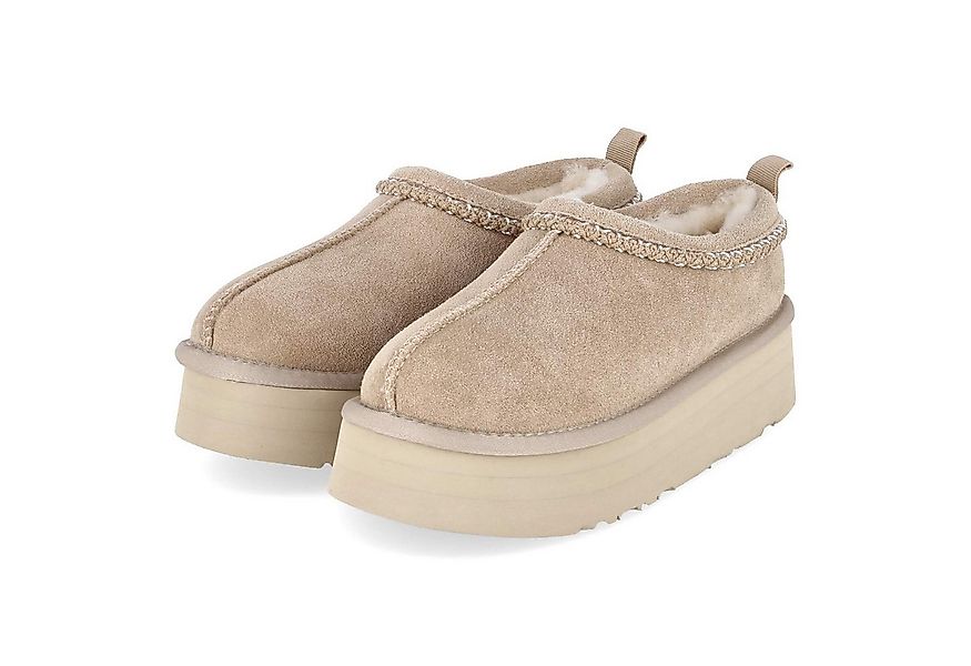 Australia Luxe Collective Australia Luxe OUTPBR206N-SA Damen Rauleder beige günstig online kaufen