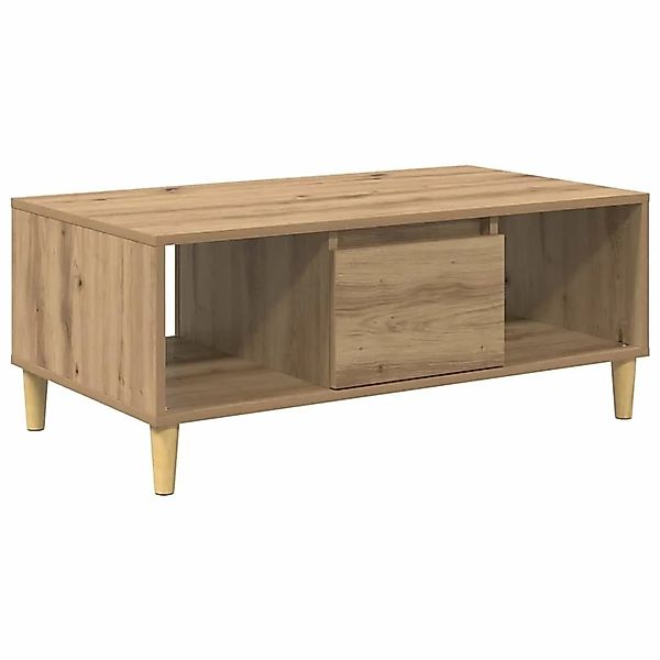 vidaXL Couchtisch Artisan-Eiche 90 x 50 x 26,5 cm Holzwerkstoff 881166 günstig online kaufen