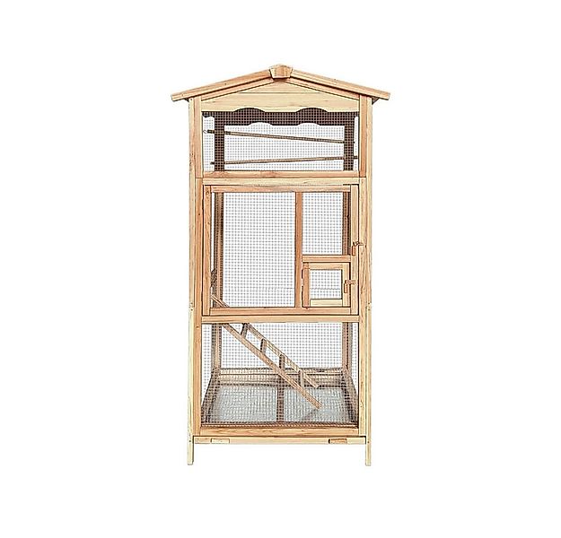 HOME DELUXE Vogelkäfig PICO Sittichkäfig, Kleintierkäfig, Hochwertiges Tann günstig online kaufen