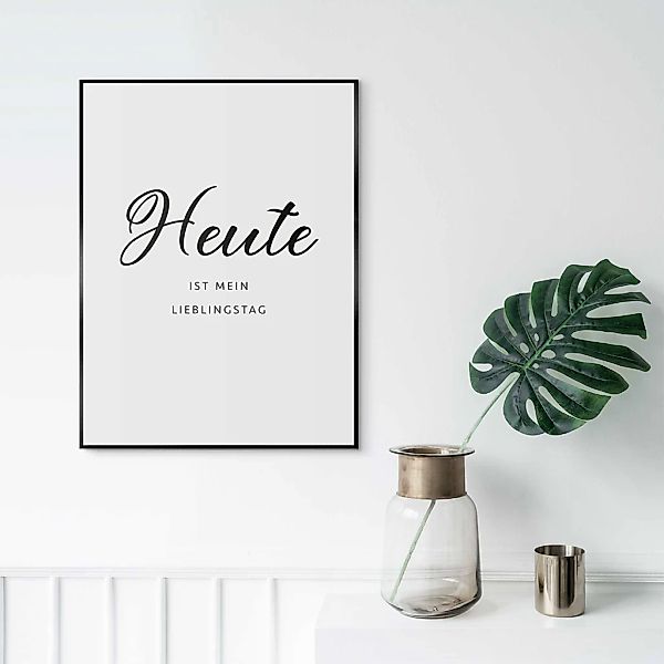 Reinders Bild mit Rahmen "Heute" günstig online kaufen