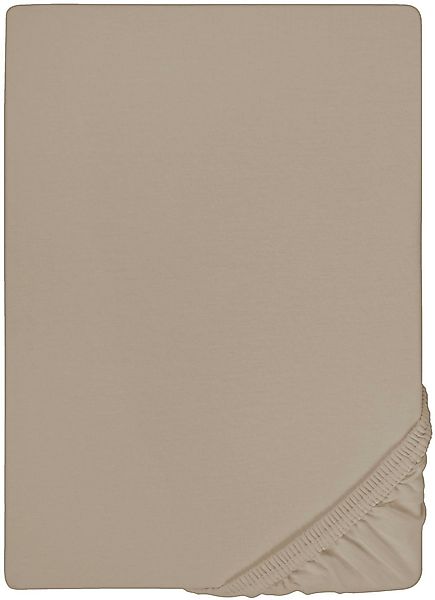 Biberna Spannbettlaken "Samy" hochwertiges Jersey-Elasthan für Topper geeig günstig online kaufen