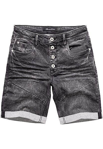 Amaci&Sons Jeansshorts NILES Jeansshorts Herren Bermuda günstig online kaufen
