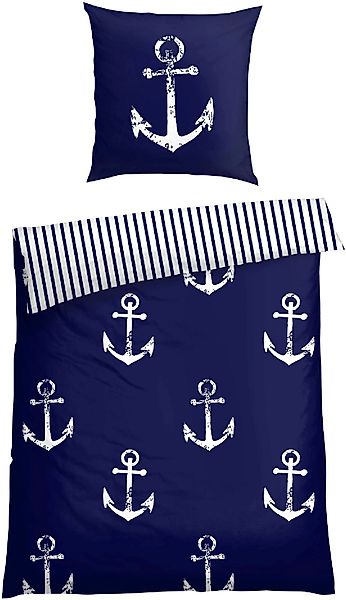 Schiesser Bettwäsche Marina, maritime Momente in günstig online kaufen