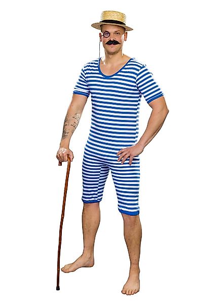 Metamorph T-Shirt Herren Badeanzug blau-weiß Ob günstig online kaufen
