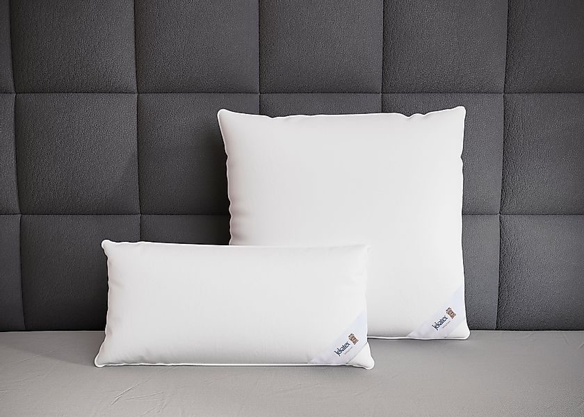 Jekatex 3-Kammer-Kopfkissen PAULINE, Bezug: 100% Baumwolle, günstig online kaufen