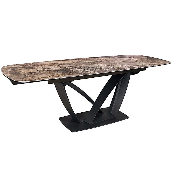 riess-ambiente Esstisch PAPILLON 180-260cm taupe / günstig online kaufen