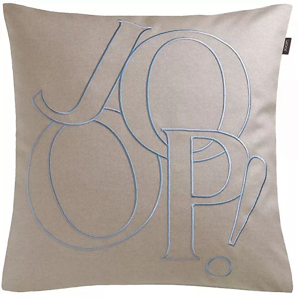 JOOP! Kissenhülle Statement - Farbe: Hellblau - 080 - 50x50 cm günstig online kaufen