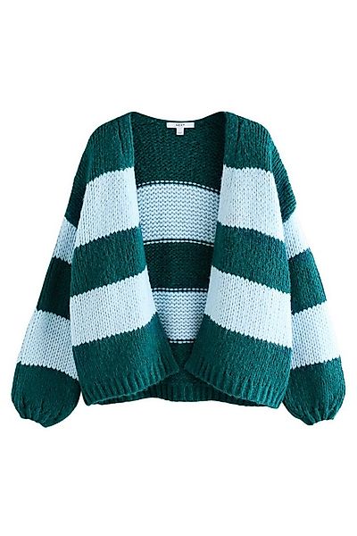 Next Strickjacke Weiche Strickjacke im Grobstrick mit Wolle (1-tlg) günstig online kaufen
