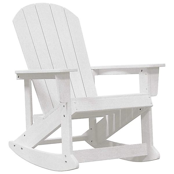 vidaXL Gartenstuhl Adirondack-Schaukelstuhl Weiß 73,5 x günstig online kaufen