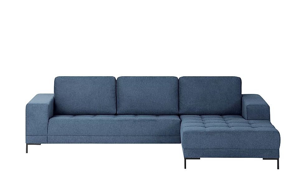 smart Ecksofa - blau - 81 cm - Polstermöbel > Sofas > Ecksofas - Möbel Kraf günstig online kaufen