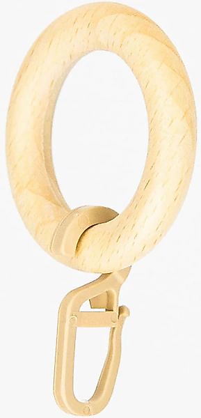 GARESA Gardinenring »Holzring mit Haken«, (20 St.), für Durchmesser bis 20m günstig online kaufen