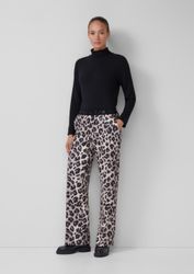 s.Oliver Chinos Hose Wide-Leg-Hose aus Scuba günstig online kaufen