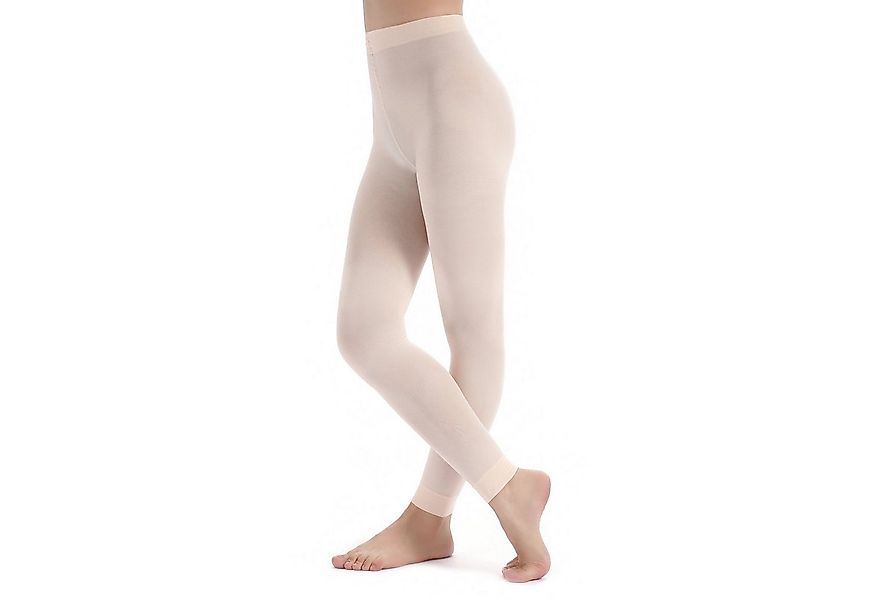 tanzmuster Strumpfhose Damen Ballettstrumpfhose Nina ohne Fuß wunderbar wei günstig online kaufen