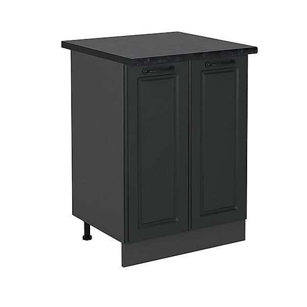 Vicco Unterschrank R-Line, Anthrazit Landhaus/Anthrazit, 60 cm, AP Anthrazi günstig online kaufen