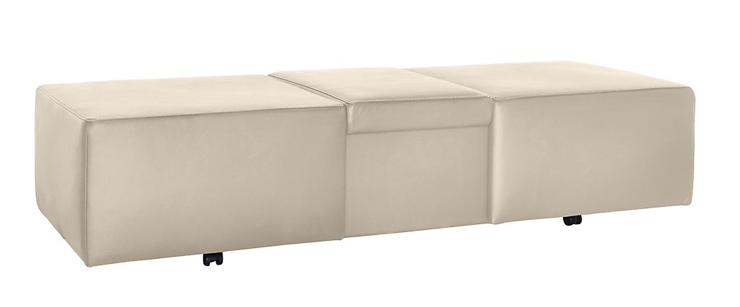 W.SCHILLIG Hocker »taboo« ausziehbar, inklusive Zwischenablage, mit Kontras günstig online kaufen