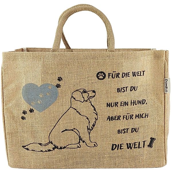 Domelo Einkaufsshopper Domelo große Jute Einkaufskorb, günstig online kaufen